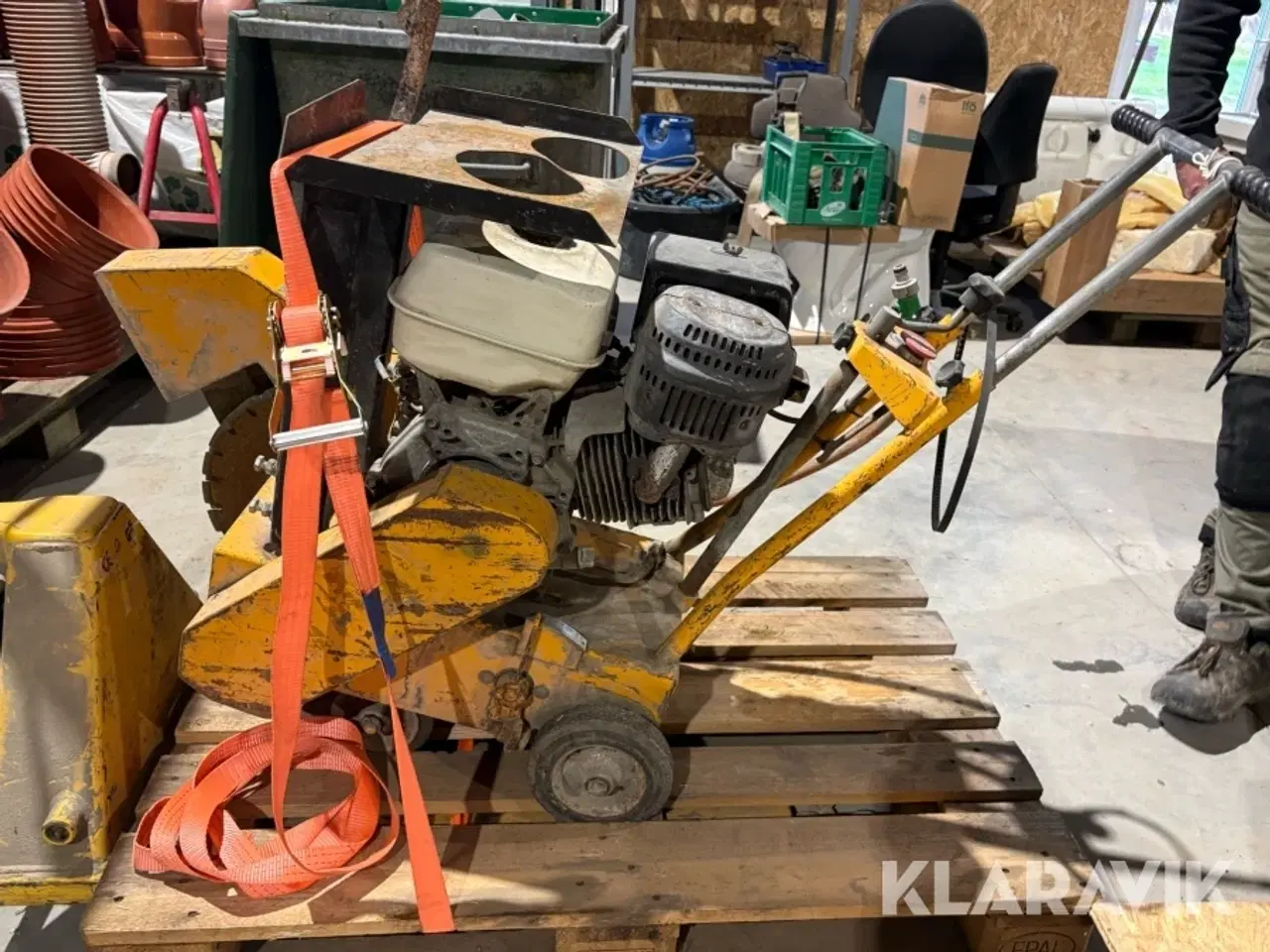 Billede 3 - Skæremaskine Cedima Gf 12.4 B motor Honda GX390 - 13,0 HK