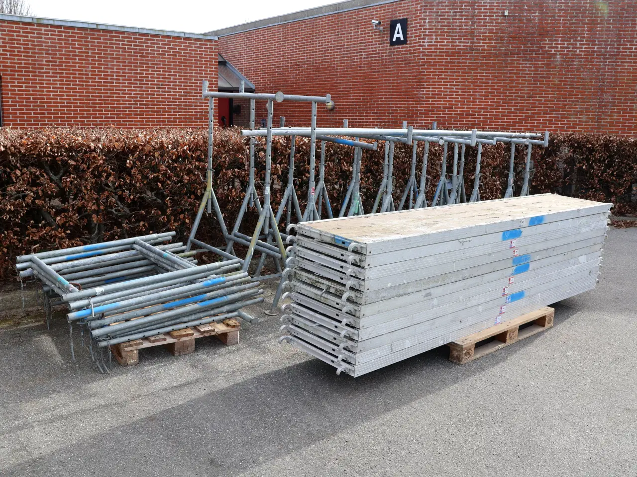 Billede 2 -  Jumbo galvaniseret bukkestillads