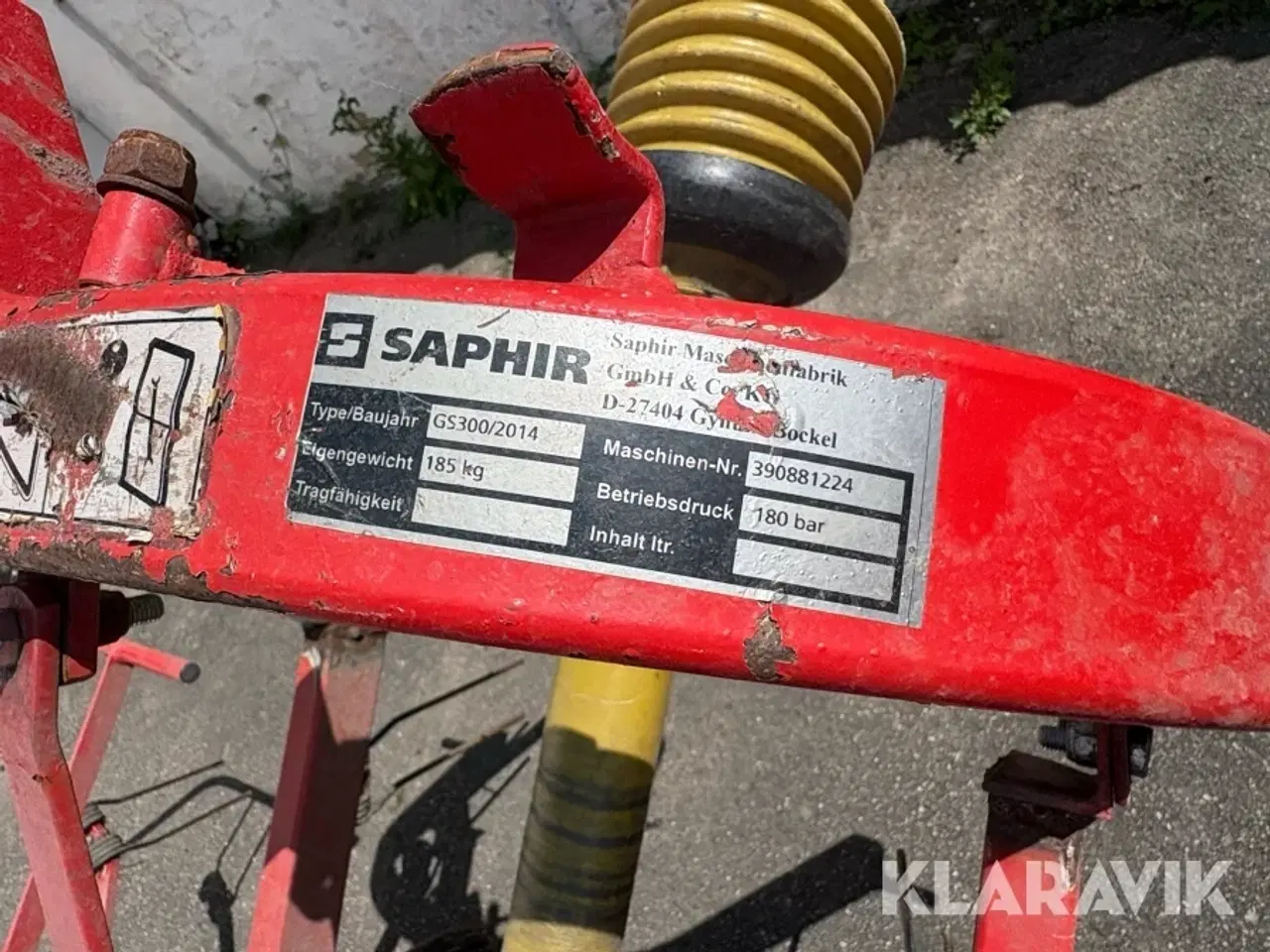 Billede 11 - Høvender Saphir GS 300/2