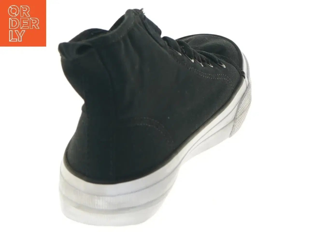 Billede 3 - Sort højskaft sneakers i størrelse 33 til børn (str. 33 ) fra ukendt