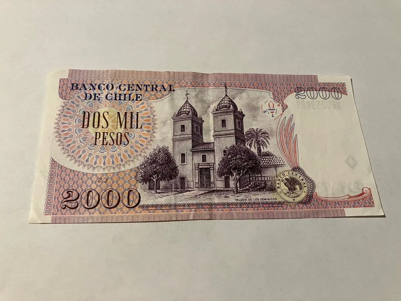 Billede 2 - 2000 Pesos Chile 1999