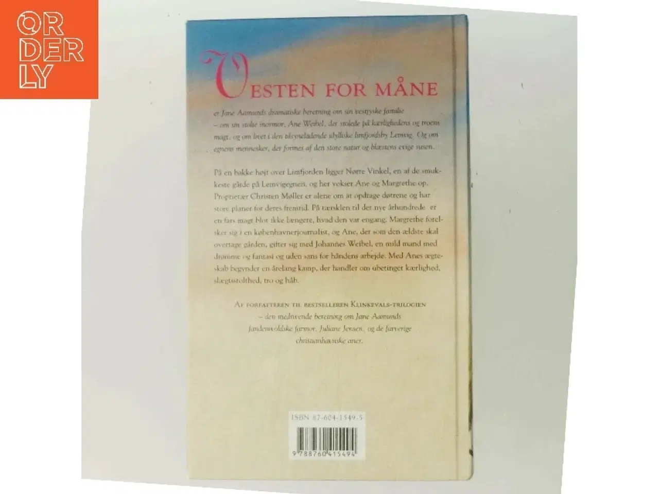 Billede 3 - Vesten for måne af Jane Aamund (Bog)