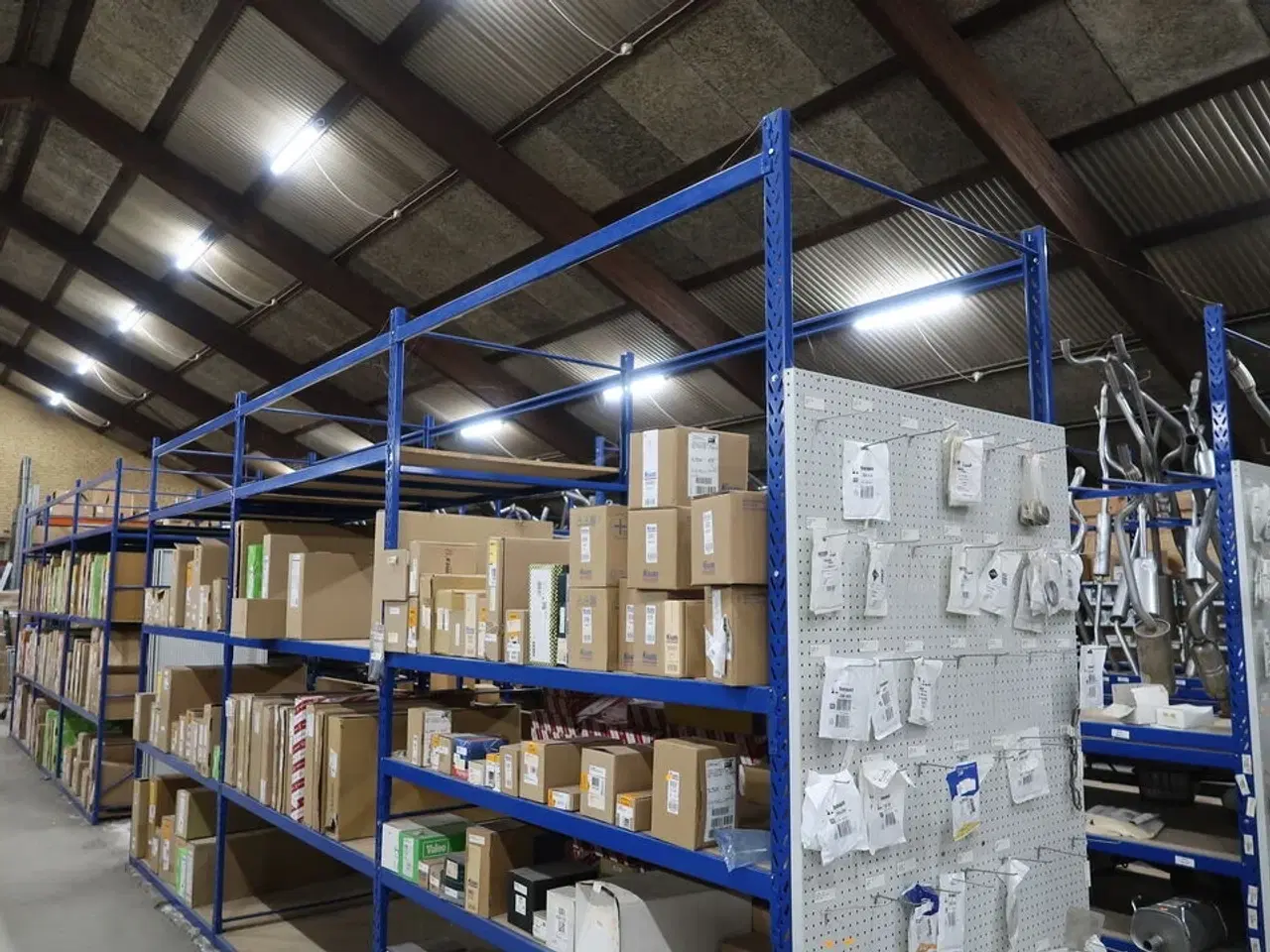 Billede 2 - 3 fag lagerreoler uden indhold