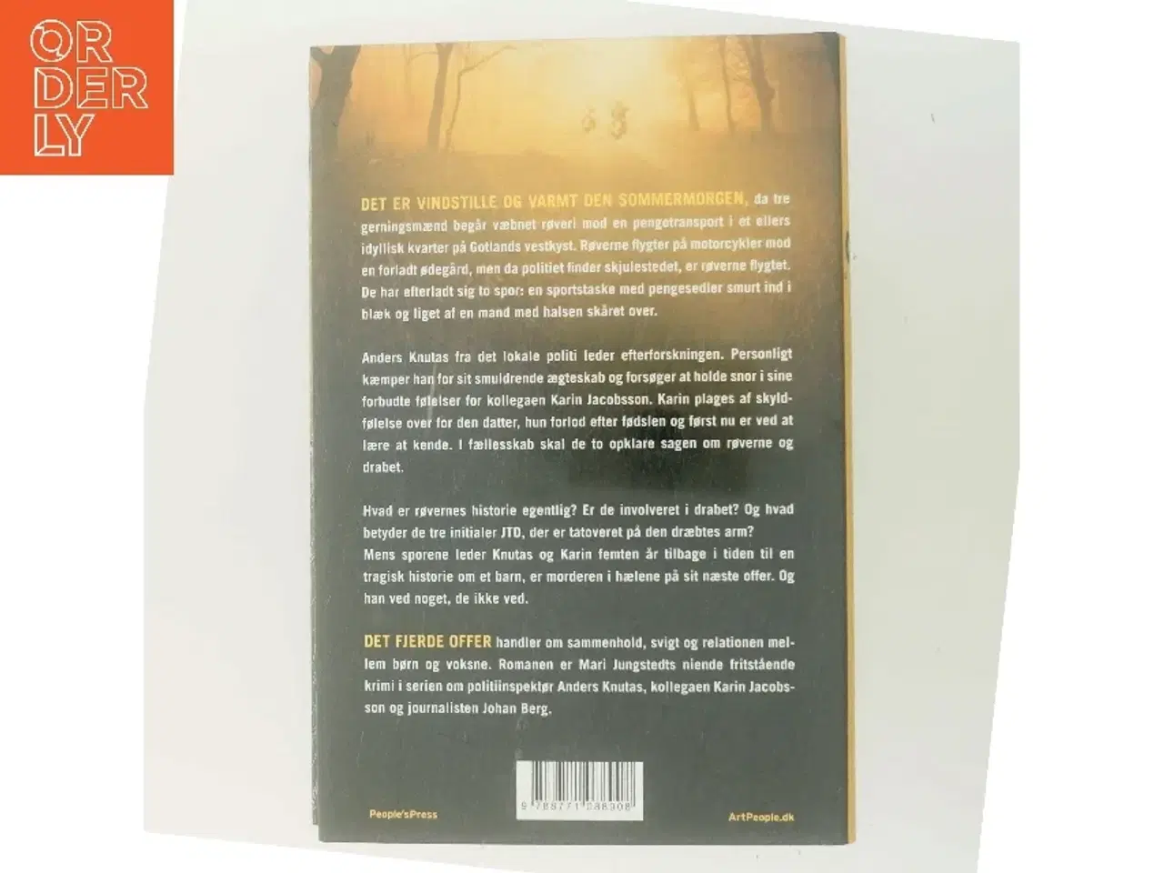 Billede 3 - Det fjerde offer : kriminalroman af Mari Jungstedt (Bog)