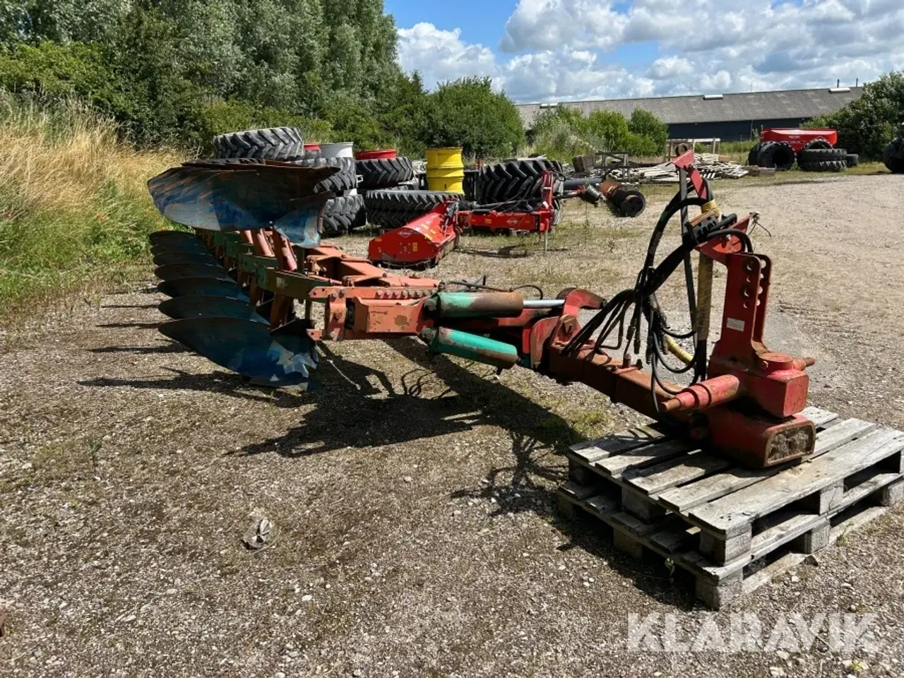Billede 2 - 8 furet plov Kverneland PB 100