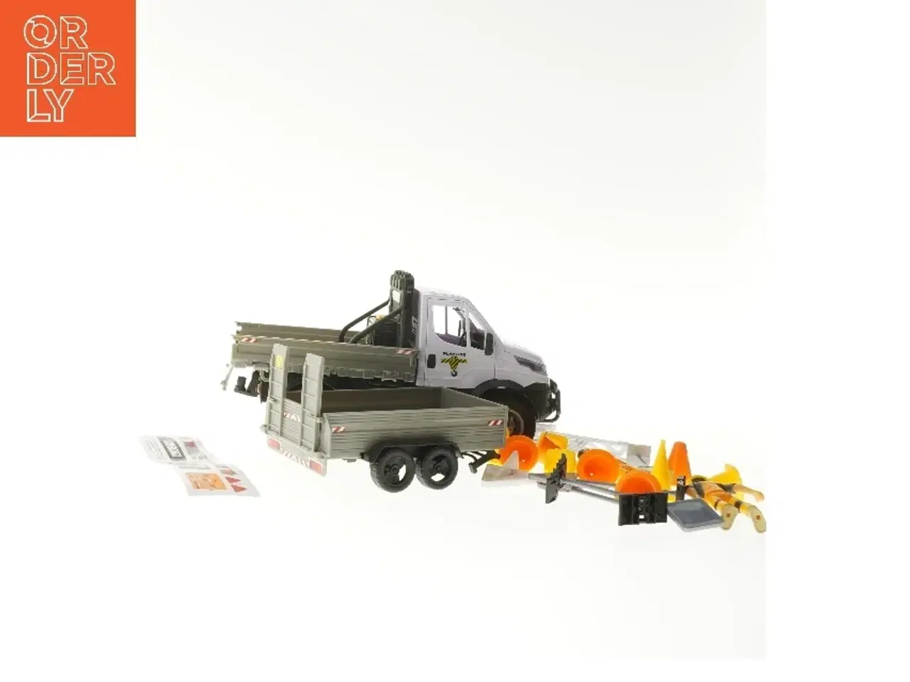 Billede 3 - Legetøj lastbil sæt med værktøjer (str. 25,5x10,5 cm)