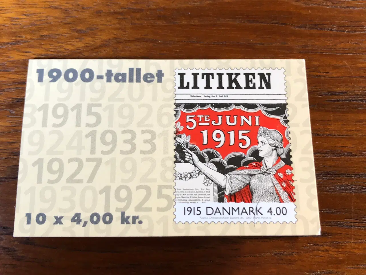 Billede 1 - Frimærker Danmark hæfte 9.5.2000