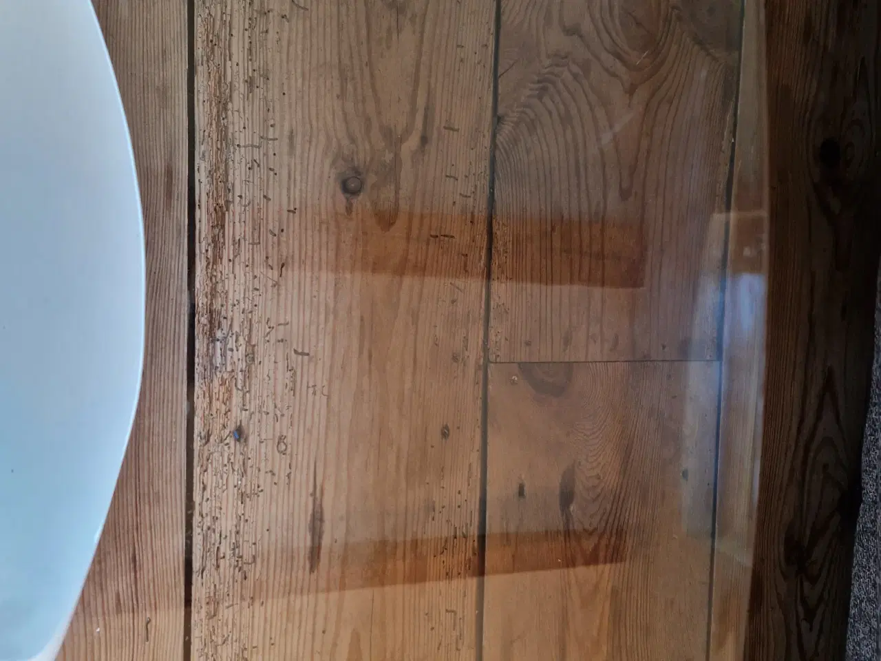 Billede 2 - Glas sofabord med fod 