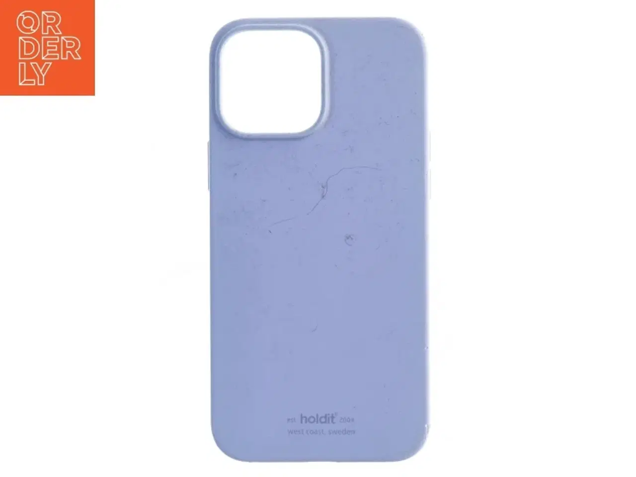 Billede 4 - Blåt mobilcover til iPhone (str. 16 x 8 cm)