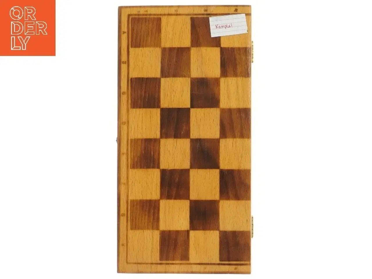 Billede 3 - Sammenklappeligt skakspil (str. 34x34 cm)