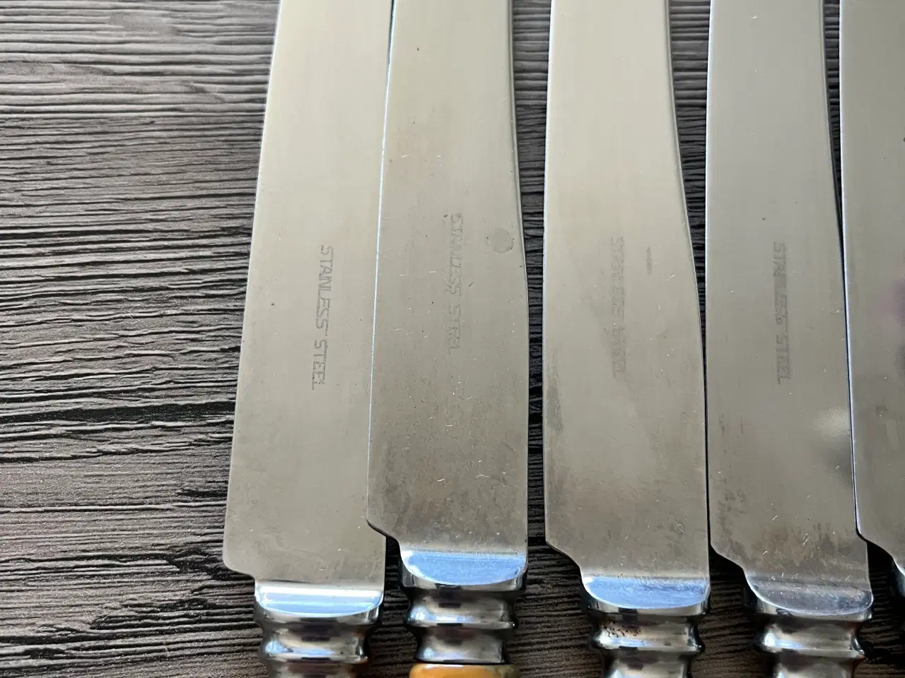 Billede 2 - 6 knive med benskaft