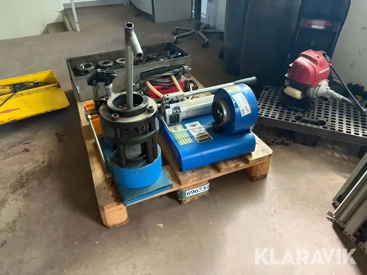 Billede 2 - Hydraulisk slangepresse sæt med tilbehør