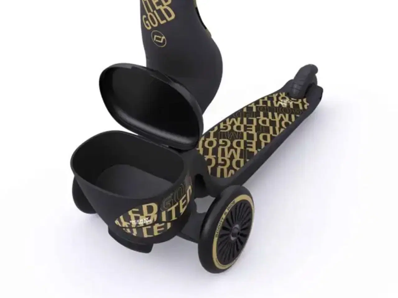 Billede 5 - 2-i-1 scooter / løbecykel / løbehjul