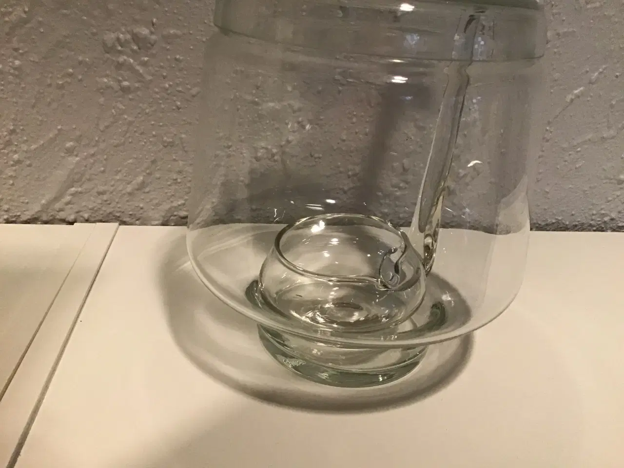 Billede 2 - Punchbowle med glaslåg og glas øseske