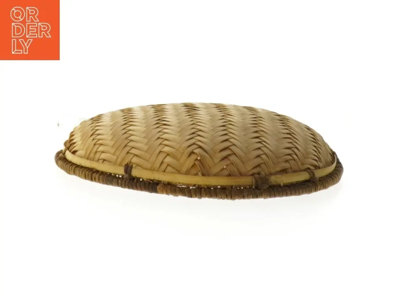 Billede 4 - Afrikansk dekoreret flettet skål (str. Ø 19 cm)