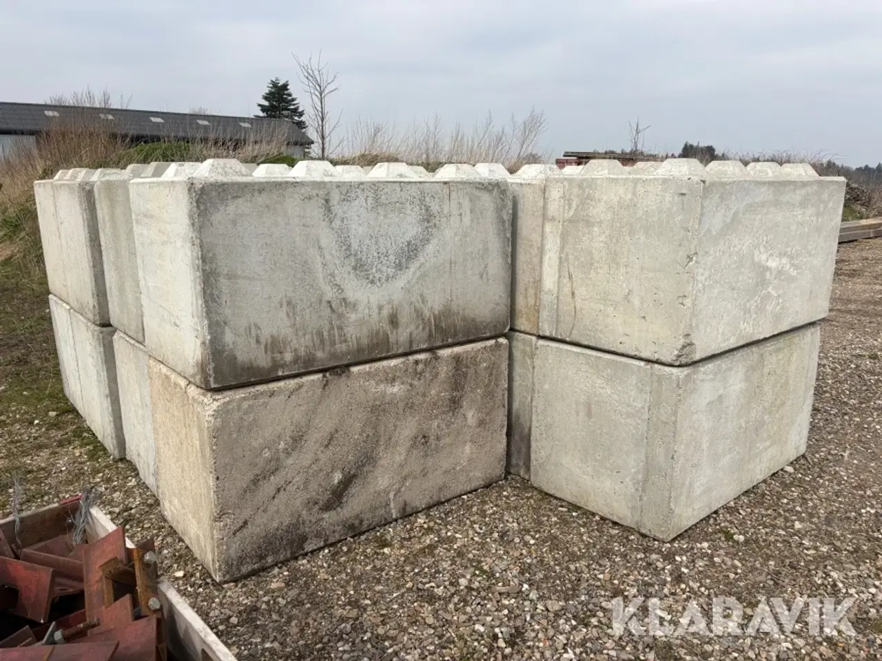 Billede 2 - Betonklodser / legoklodser - 10 styks