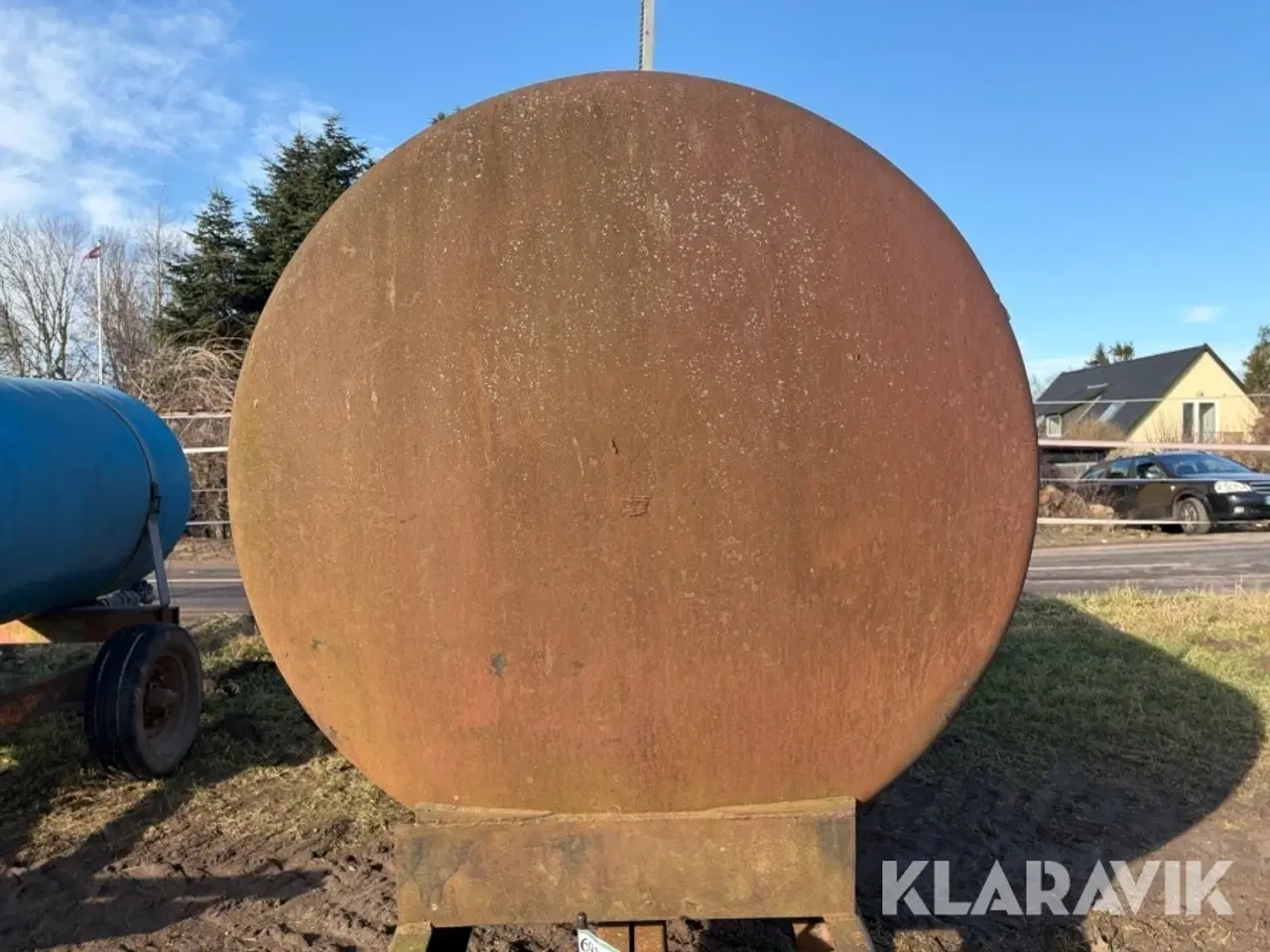 Billede 9 - Tank på kraftig enakslet trailer