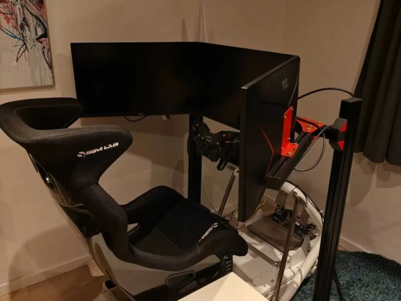 Billede 1 - Sim racing setup