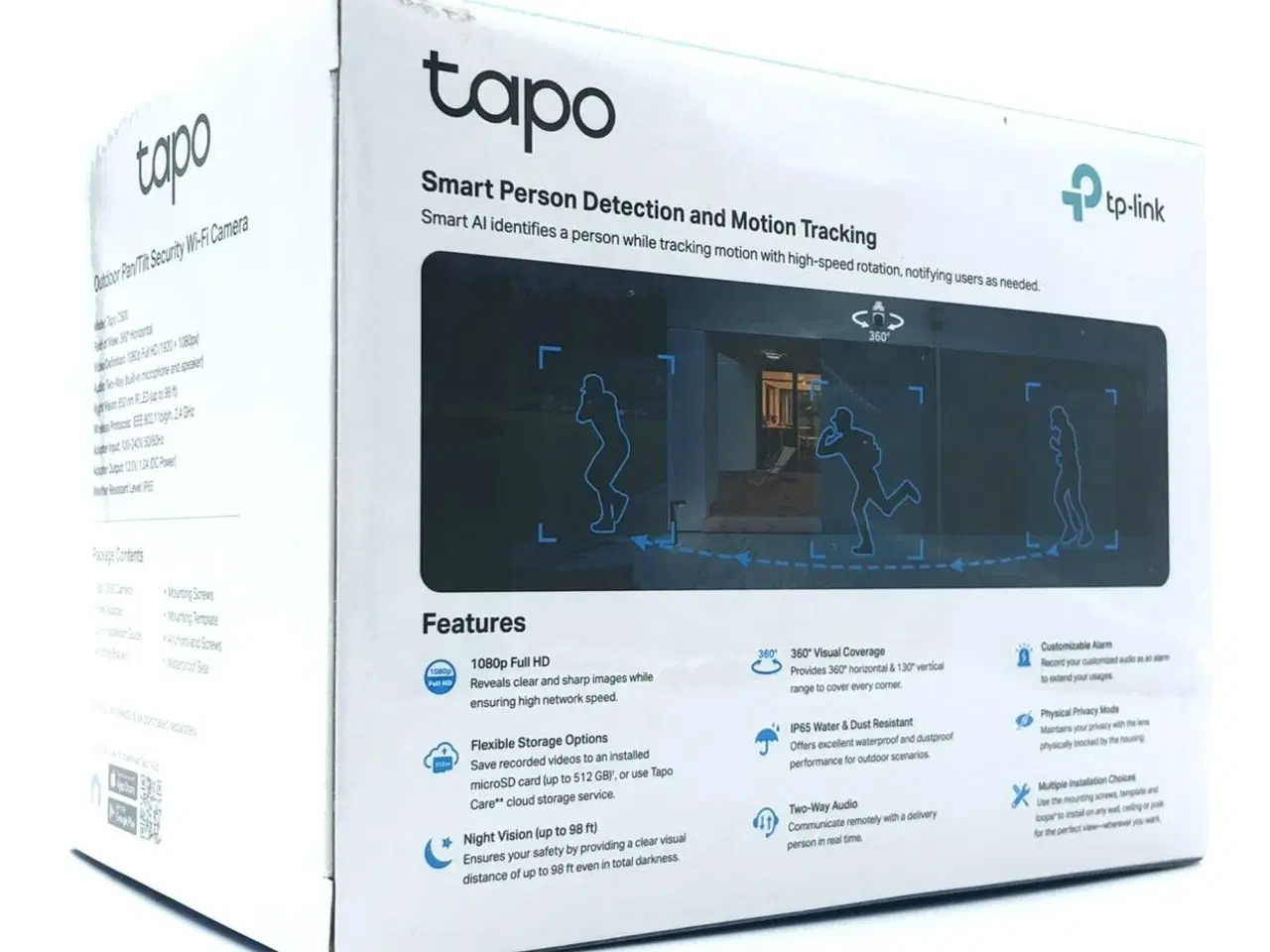 Billede 2 - Overvågningskamera Wi?Fi udendørs/indendørs TP?Link Tapo C500 – 1080p