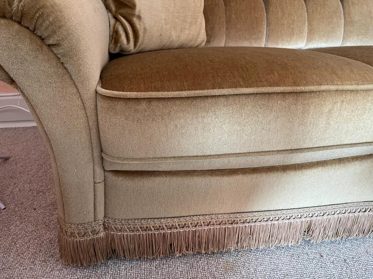 Billede 3 - Velour Sofa 2 personers 