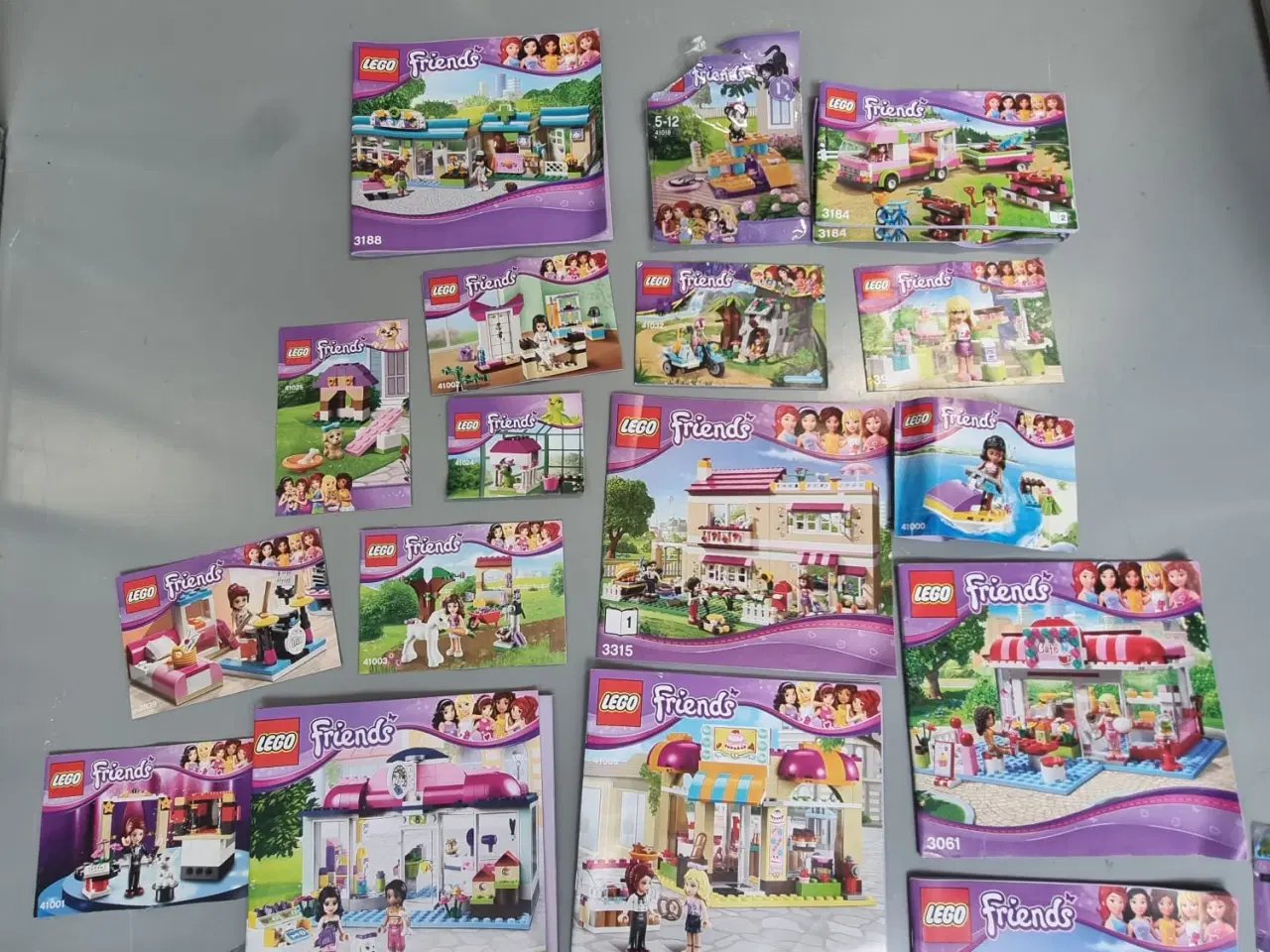 Billede 20 - Lego Friends 8 store, 10 små(inkl. Brugsanvisning)