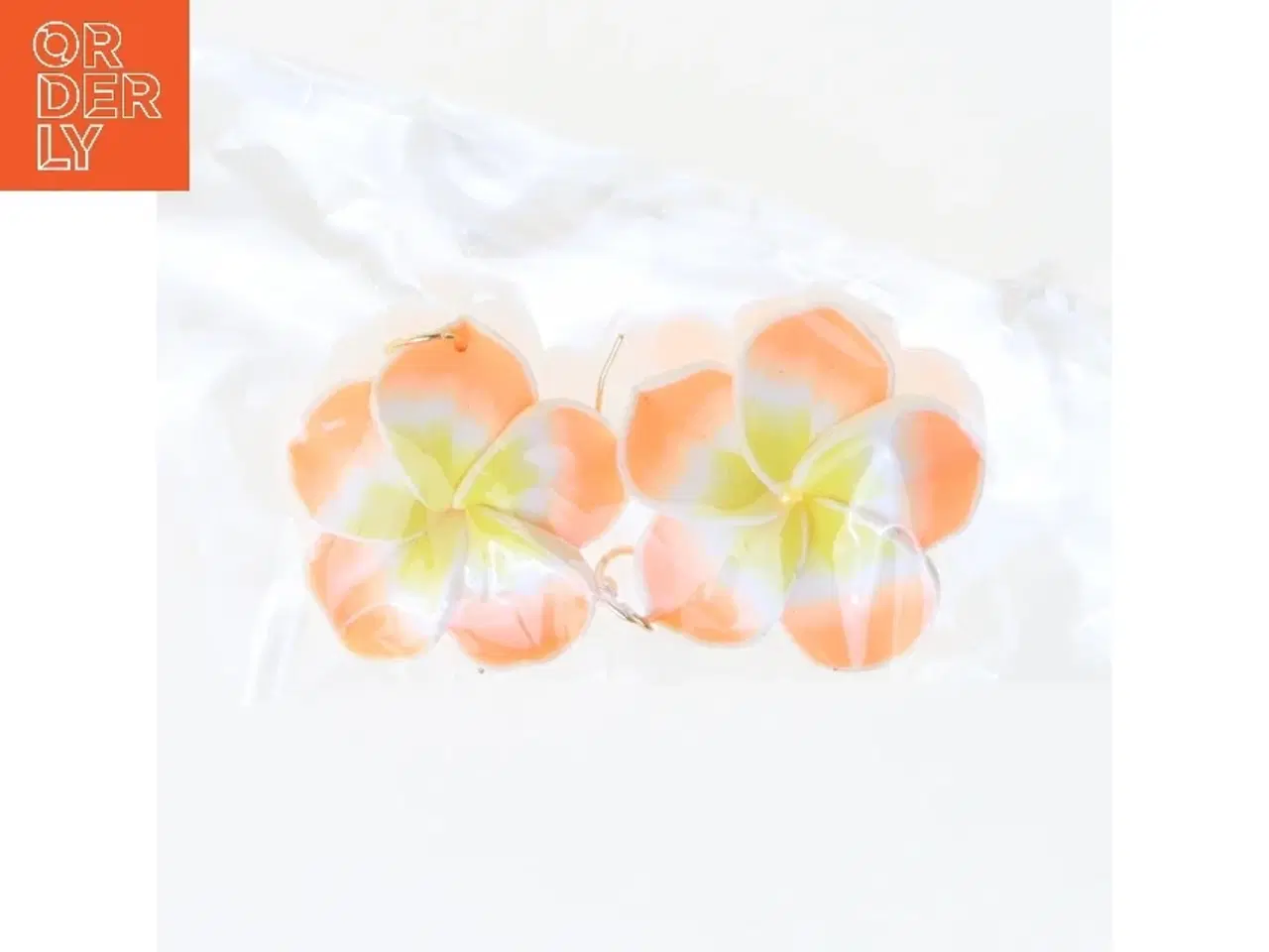 Billede 1 - Blomster ørestikker (str. Ø 3,5 cm)