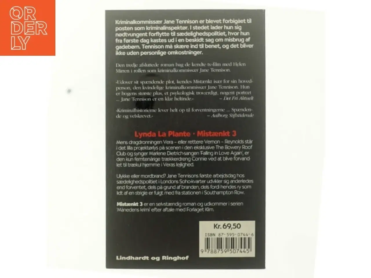 Billede 3 - Mistænkt. Bind 3 af Lynda La Plante (Bog)