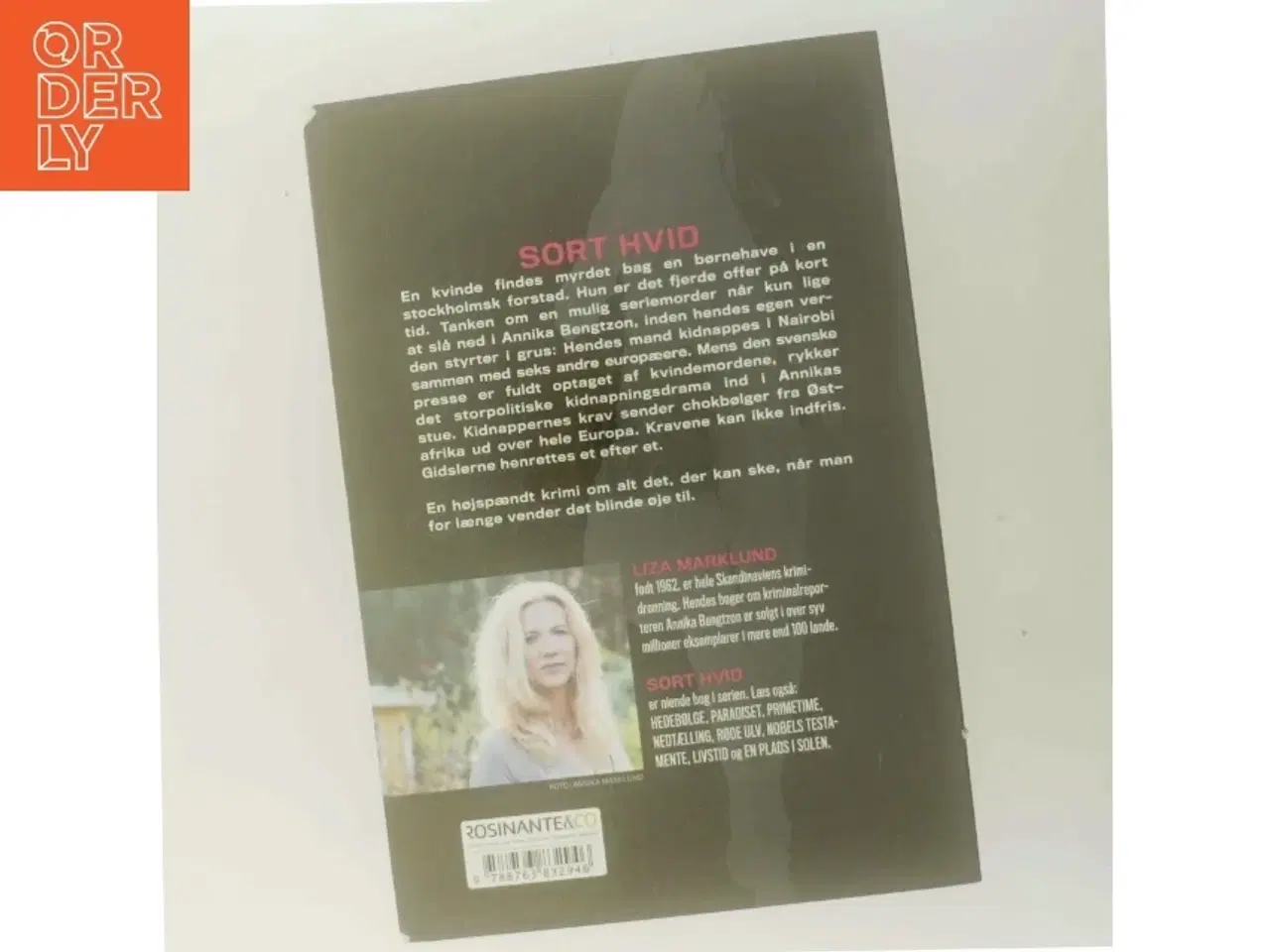 Billede 3 - Sort hvid : krimi af Liza Marklund (Bog)