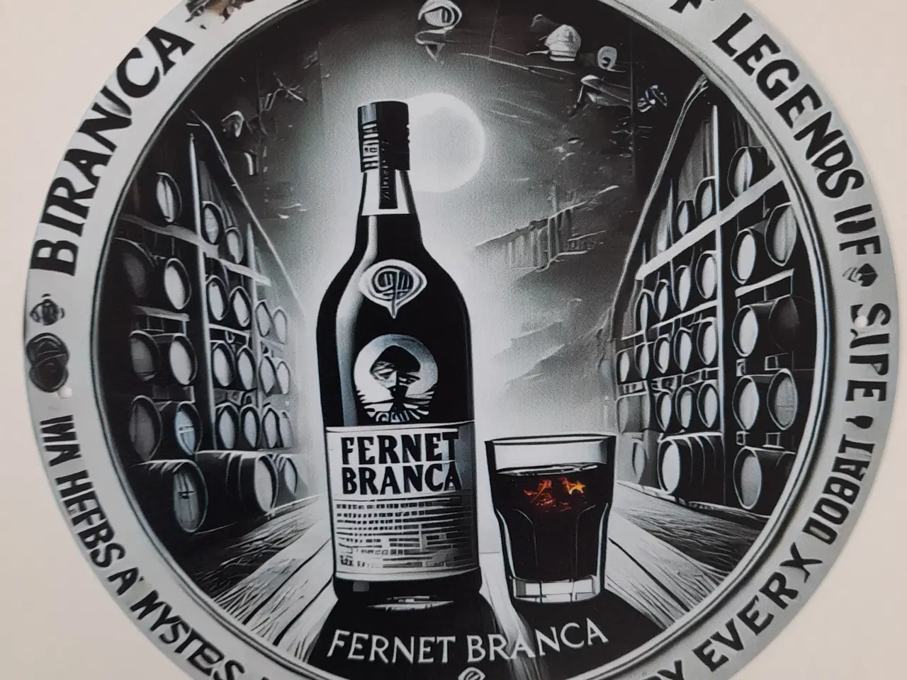 Billede 5 - FERNET BRANCA METAL SKILTE