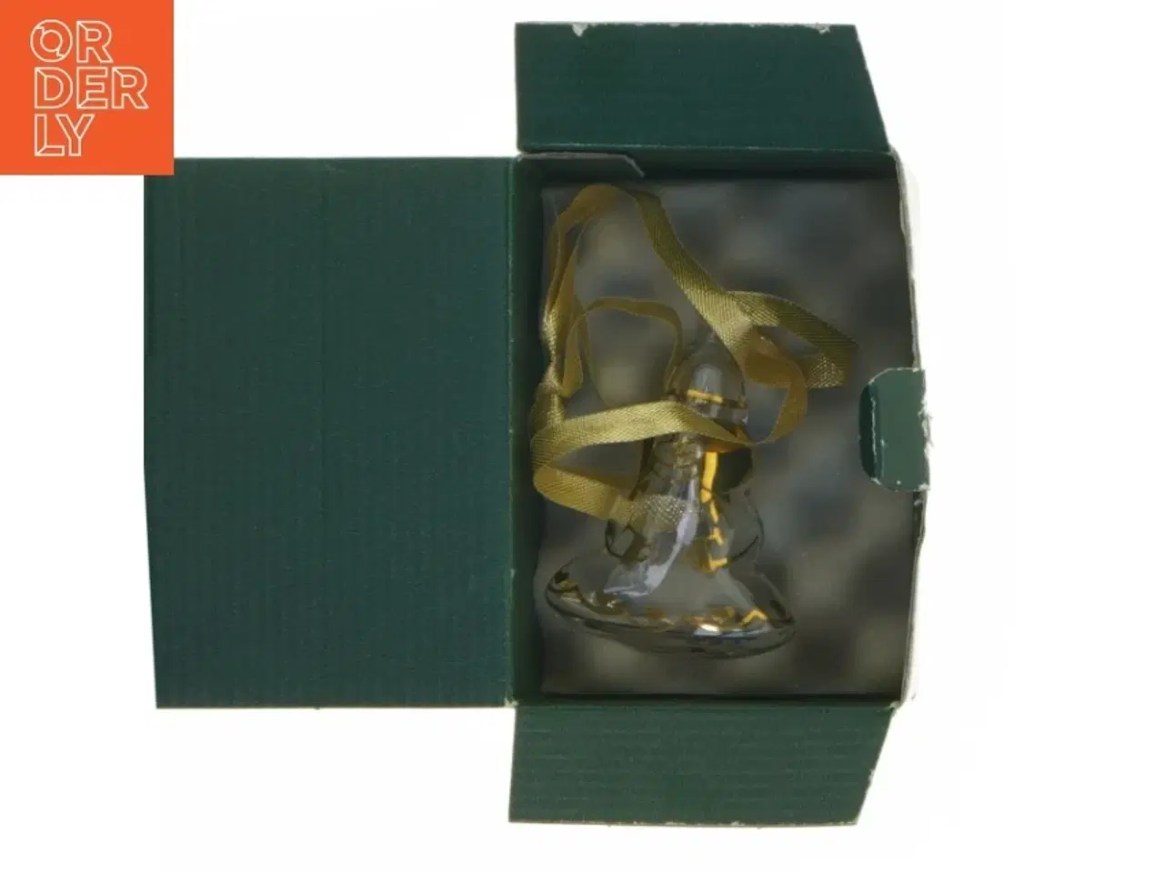 Billede 2 - Holmegaard juleklokke dekoration fra Holmegaard (str. 8 cm)