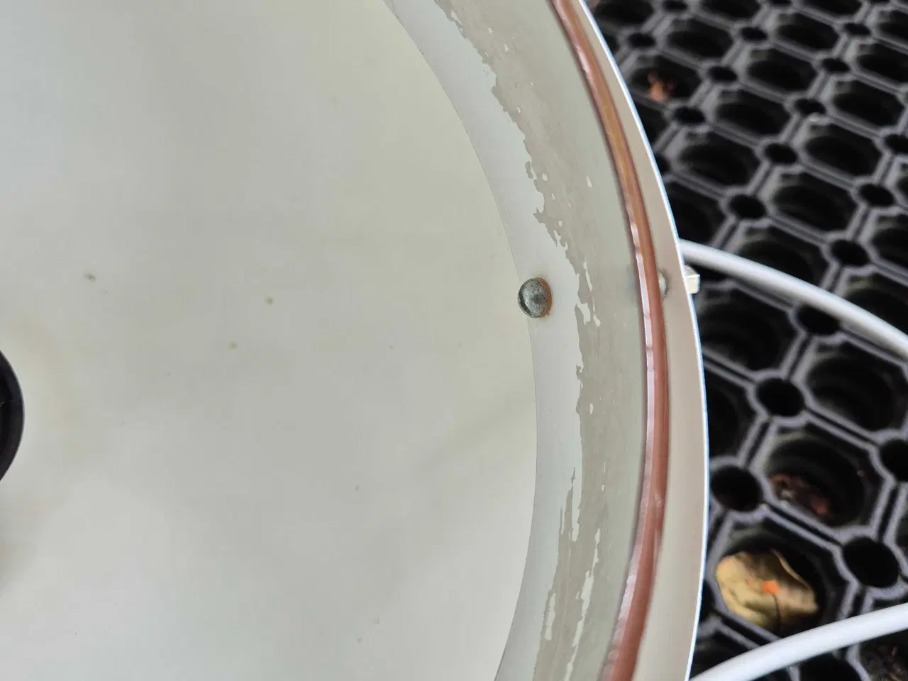 Billede 14 - Brun retrolampe med flot lyseffekt 