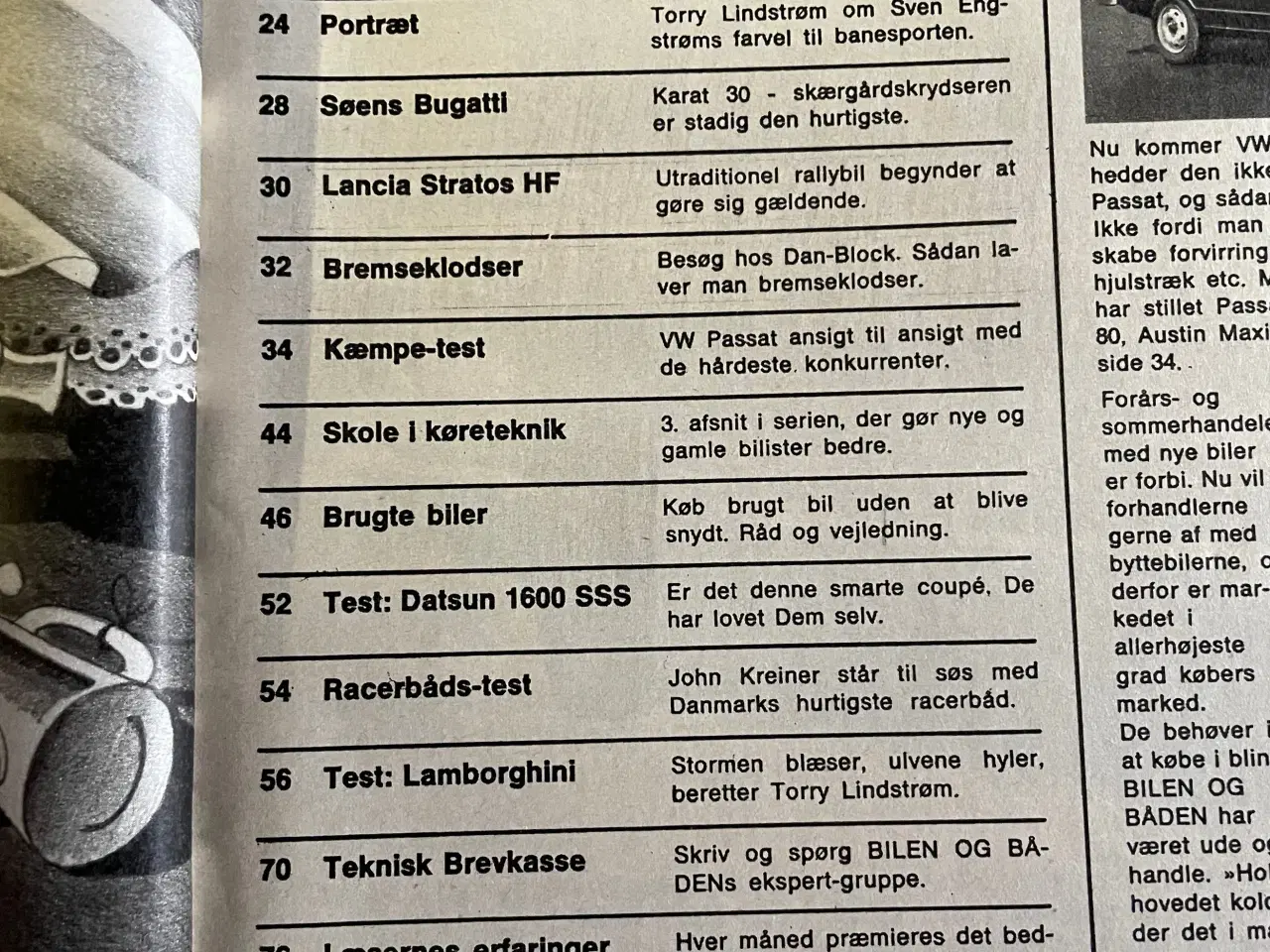 Billede 6 - BILEN og BÅDEN blade 1972 og 1973.