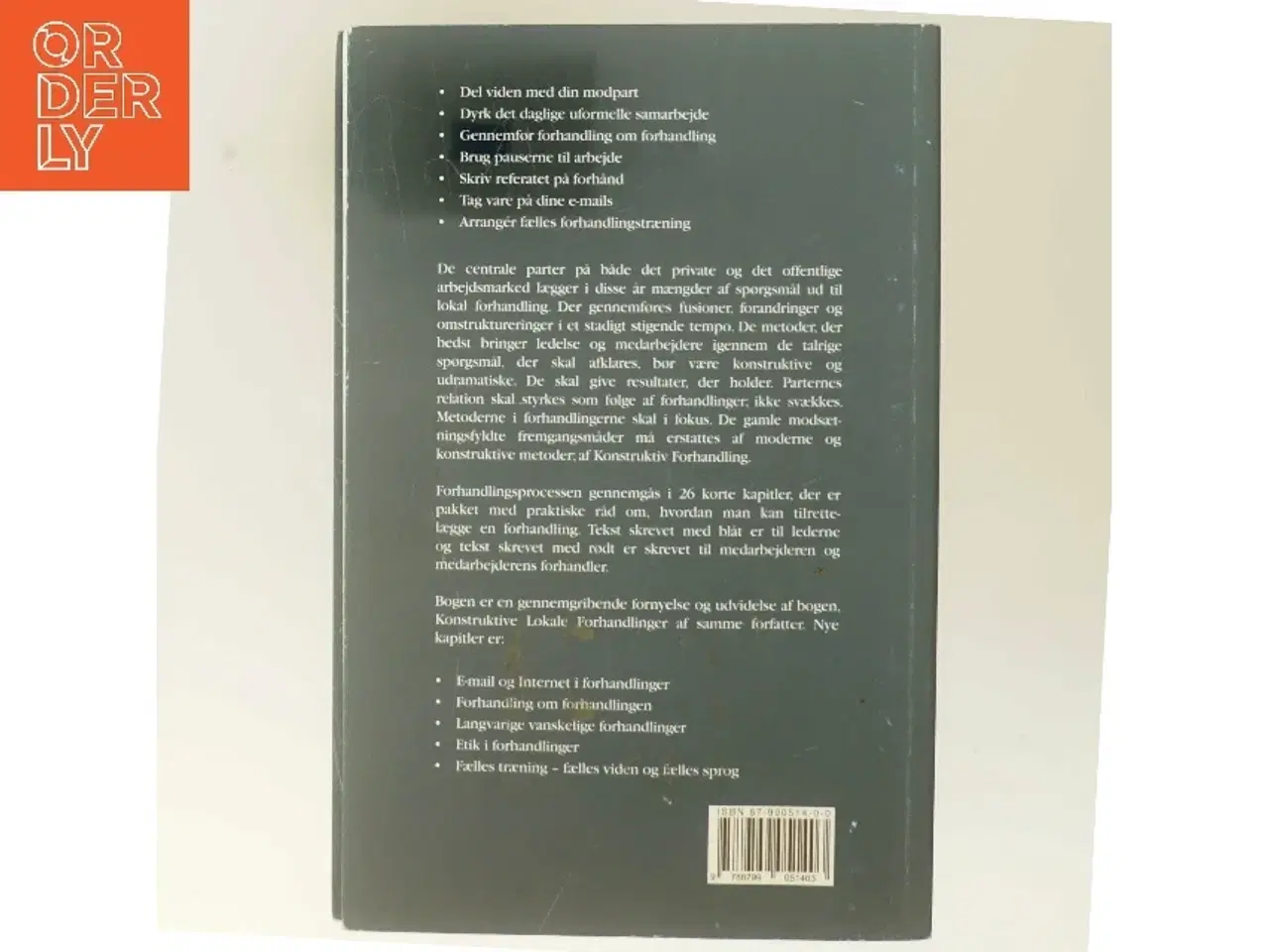 Billede 3 - Konstruktive forhandlinger - på arbejdspladsen af Søren Viemose (Bog)