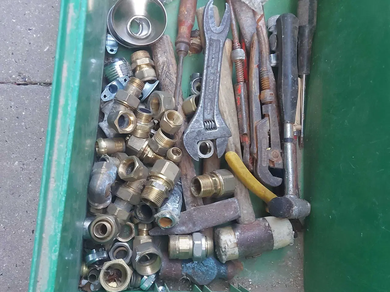 Billede 5 - Vvs dele messing fittings værktøj m.m.