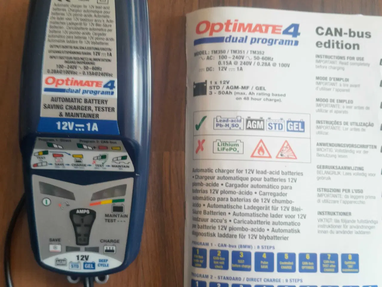 Billede 2 - Optimate 4 Mc lader