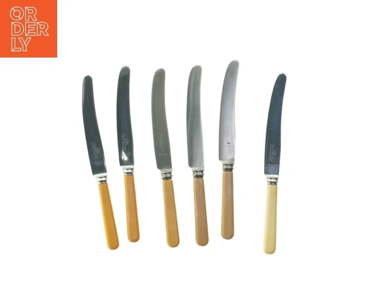 Billede 1 - Sæt af 6 smørknive (str. 6 styk. 23 cm)