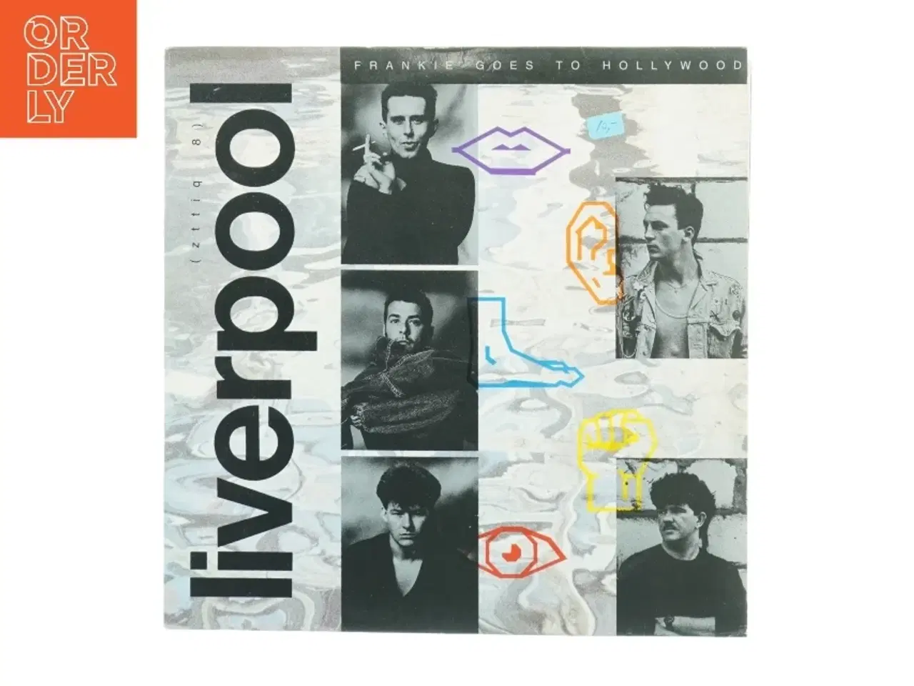 Billede 1 - Liverpool med Frankie goes to Hollywood (LP) (str. 31 x 31 cm)