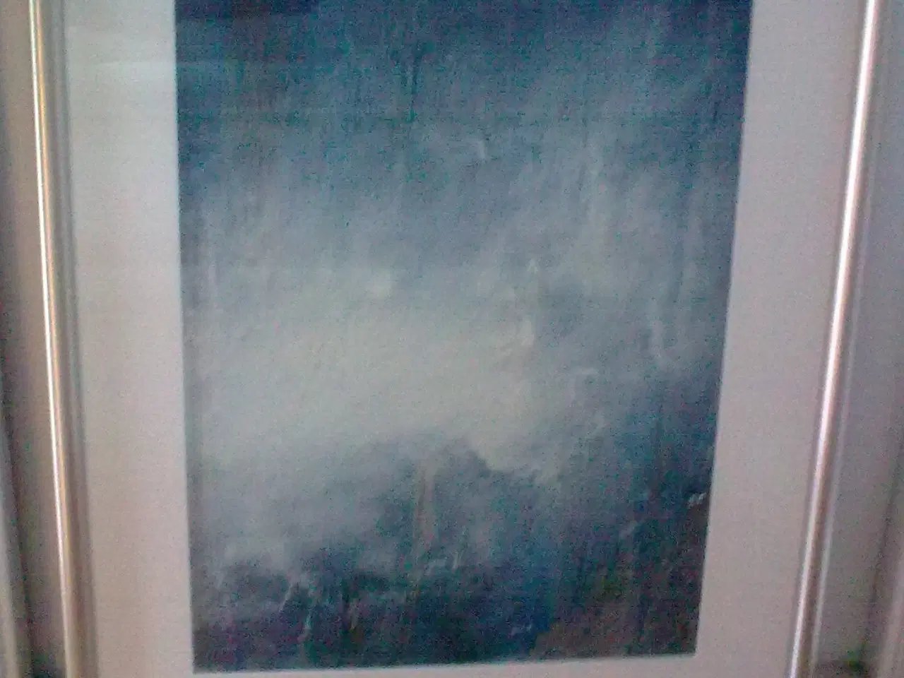 Billede 1 - Snevinter signeret værk 1992 i passepartout 