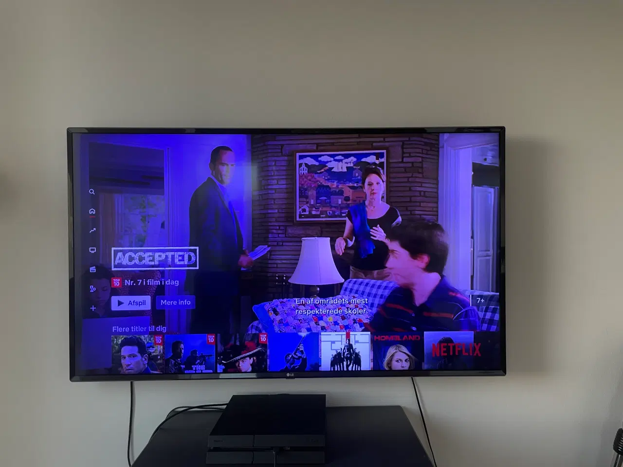 Billede 1 - LG 57” Smart-TV – fungerer fint – billig pris