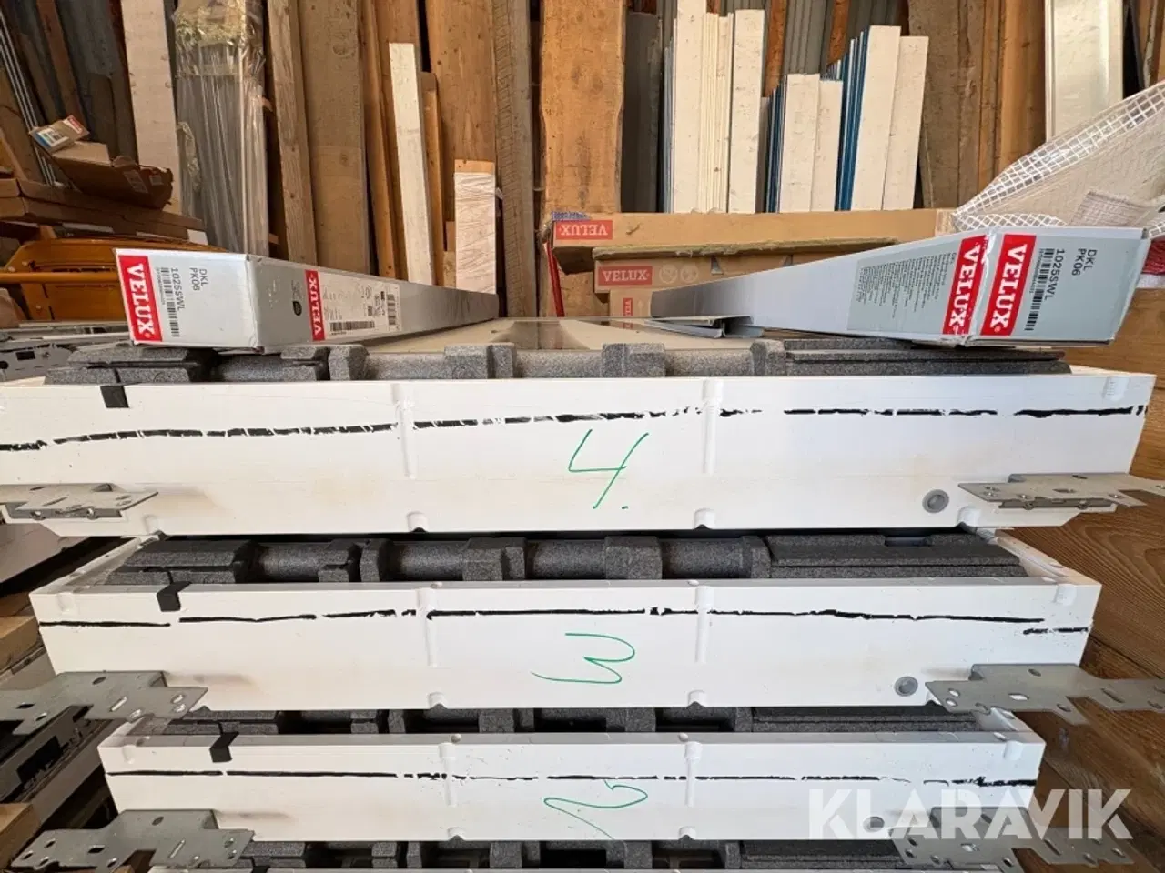 Billede 5 - Velux vinduer Velux Polyuretan tophængt 2 styk - Hvid