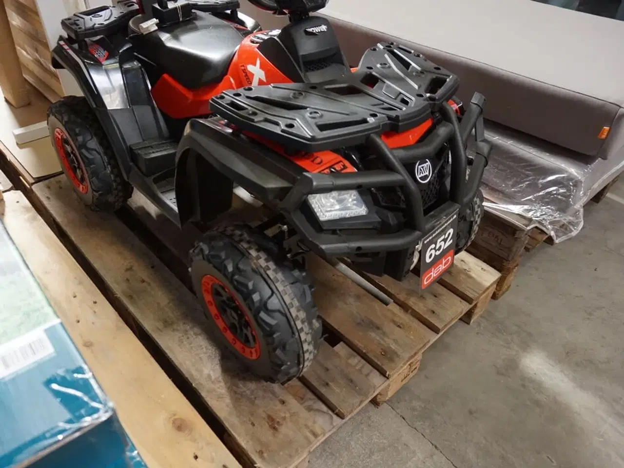 Billede 4 - XT Speed børne El-Atv 18V Rød/sort