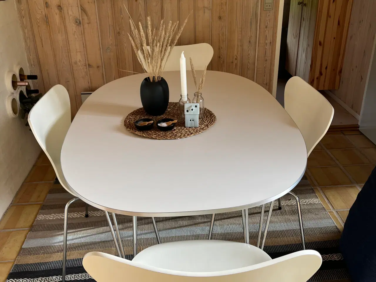 Billede 2 - Piet Hein bord + 7’er stole