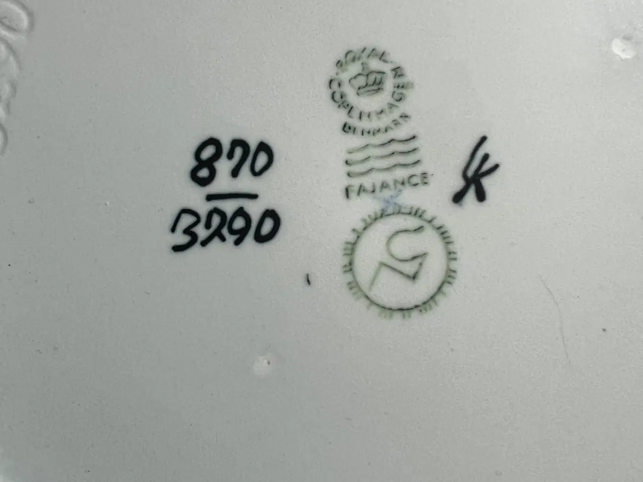 Billede 3 - Vase fad sæt Royal copenhagen