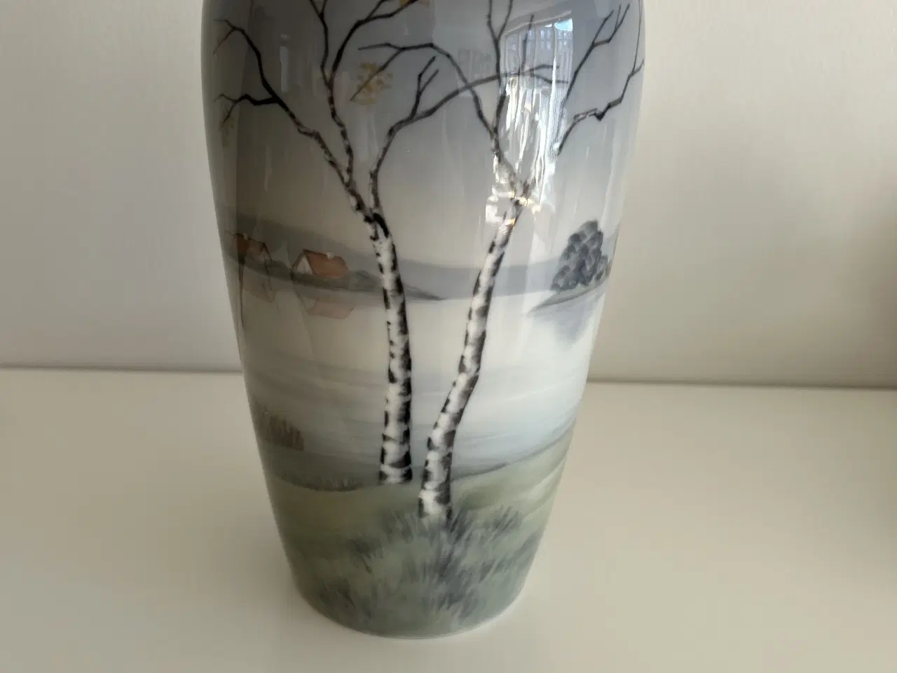 Billede 3 - Bing og Grøndahl vase 25 cm høj