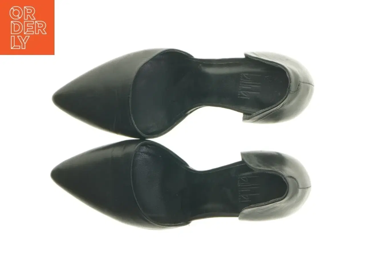 Billede 5 - Sorte høje hæle i størrelse 38 fra Billi Bi (str. 38 )