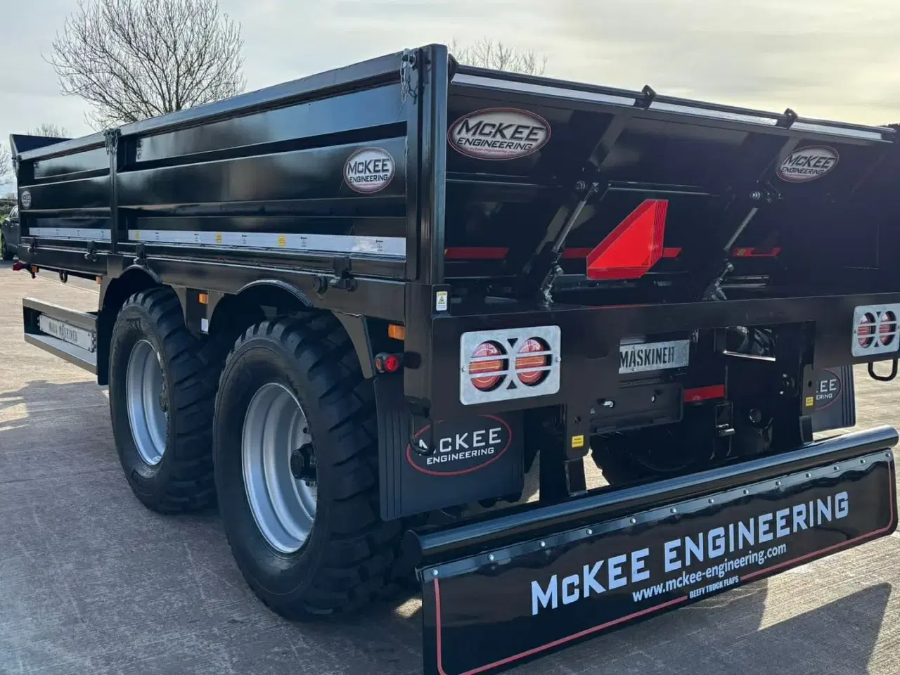 Billede 10 - McKee 16T entrepenørvogn med nedfoldbare sider