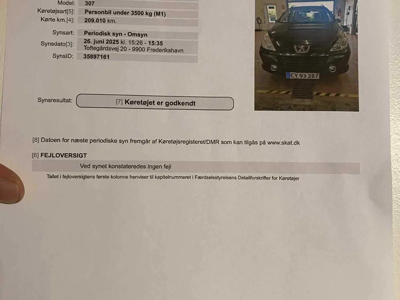 Billede 13 - NYSYNET Peugeot 307 SW 1.6 benzin