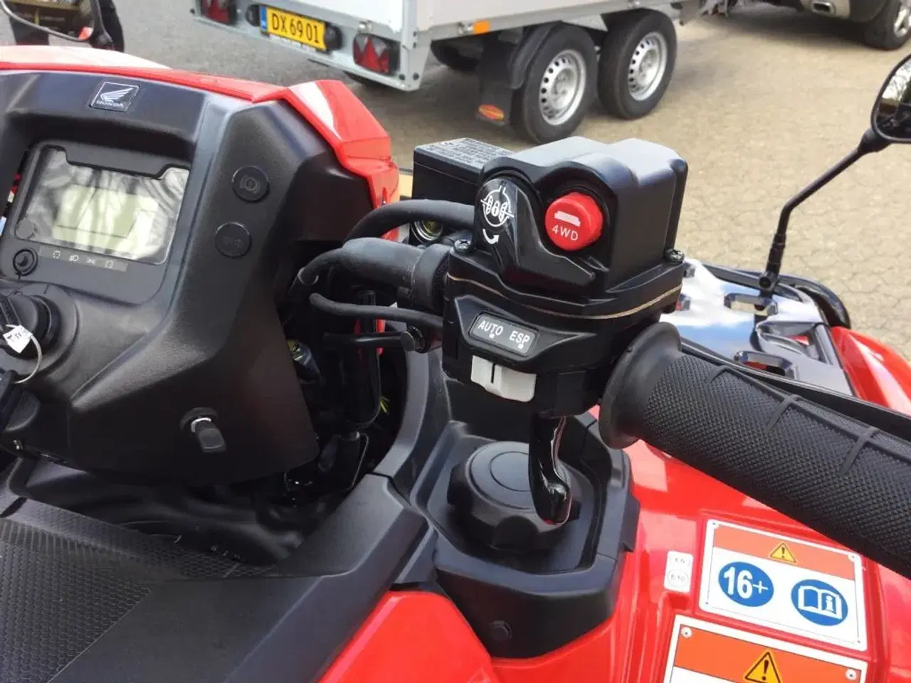 Billede 6 - Honda TRX520FA6 T3A Traktor registreret