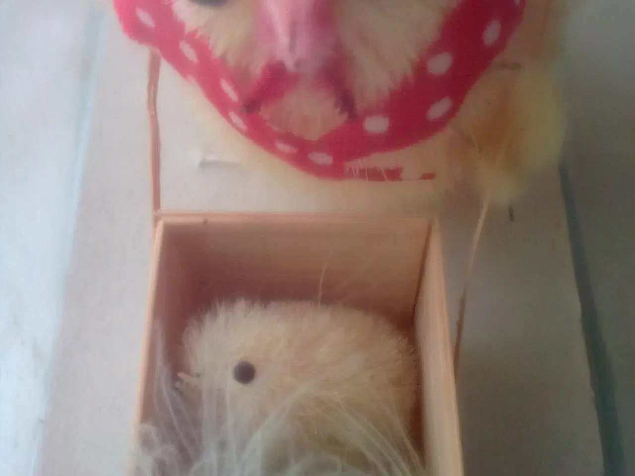 Billede 20 - RETRO påske figur m kyllinger og får og får ikke