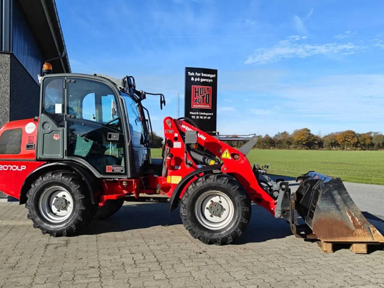 Billede 2 - Weidemann 2070 LP med kabine